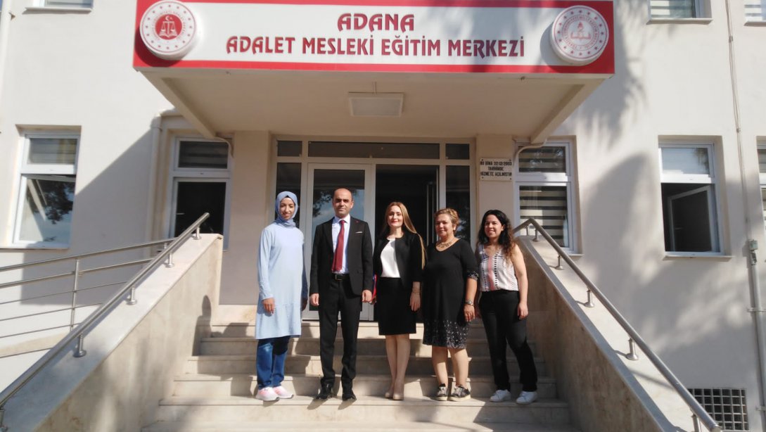 İlçe Milli Eğitim Müdürümüz Sayın Uygar İNAL, İlçemiz Adana Adalet Mesleki Eğitim Merkezini Ziyaret Ederek, İncelemelerde Bulunmuşlardır.