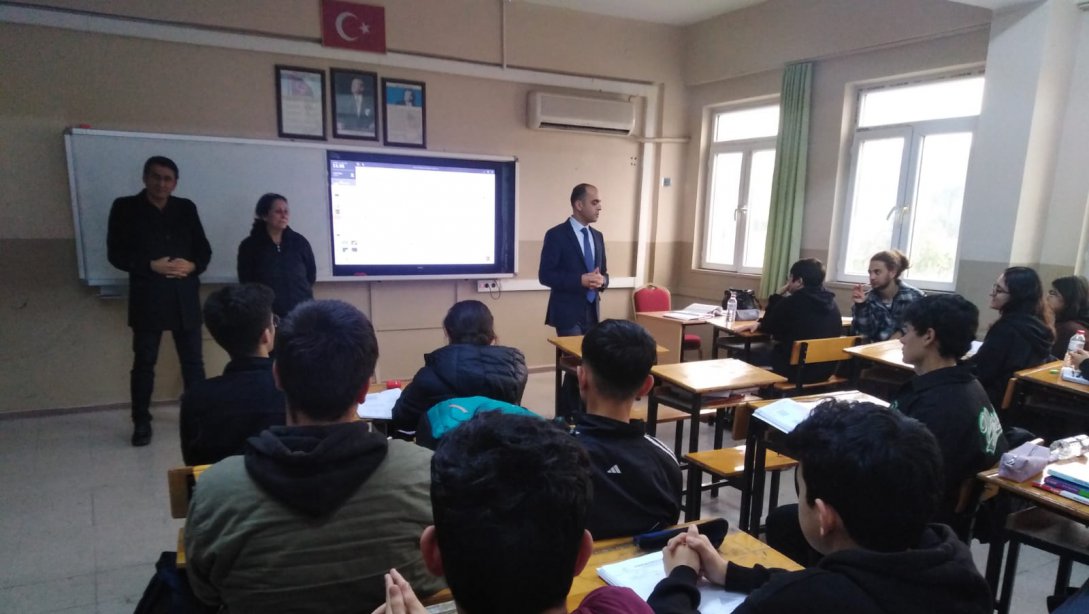 İlçe Milli Eğitim Müdürümüz Sayın Uygar İNAL, İlçemiz Adana Ticaret Odası Lisesi Ziyaret Ederek, Öğrenci, Öğretmen Ve İdarecilerimiz İle Bir Araya Gelmişlerdir.