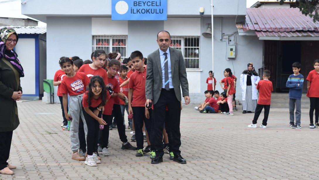 İlçe Milli Eğitim Müdürümüz Sayın Uygar İNAL ve Şube Müdürümüz Semender KARABULUT, Geleneksel Çocuk Oyunları Şenlik Haftası Kapsamında Beyceli İlkokulumuzda Düzenlenen Etkinliğe Katılarak, Öğrencilerimizin Oyunlarına Eşlik Ettiler.