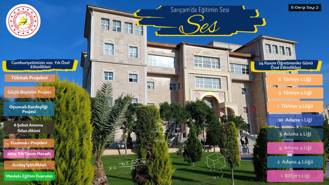 Sarıçam'da Eğitimin Sesi 